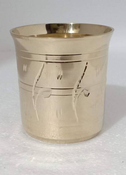 RBHMC ब्रॉन्ज़ मास्टर Huda MFG.CO. Bronze/KANSA Tumbler/Glass Height 250 ML ग्लास