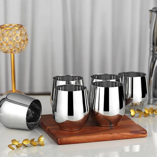 Chakmak (Pack of 6) Vivo Glass Set Water/Juice Glass