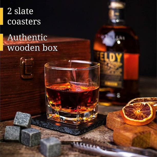 daeskrant _ XYZ-K-2PCS square whisky glass 250 Glass Set Whisky Glass