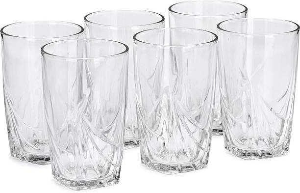crockware (Pack of 6) NA Glass Set Water/Juice Glass