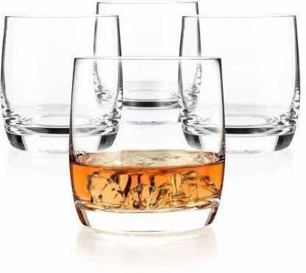 SMILERY (Pack of 4) Water/juice glass Glass Set Water/Juice Glass