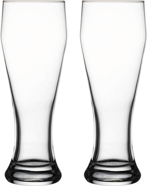 PASABAHCE (Pack of 2) 1046272GP2 Glass Set Beer Glass 520 ml, Glass, Clear
