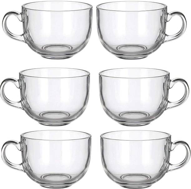 स्माइलरी Lemon Tea cup ग्लास सेट