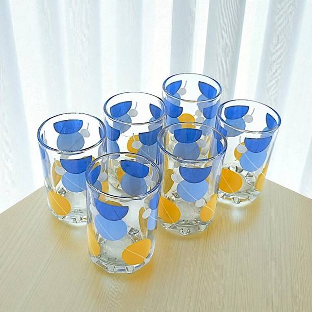 crockware (Pack of 6) Glass_Pack of 06_A114 Glass Water/Juice Glass