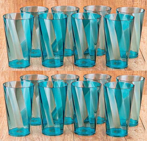 शीकोक्स Twister Unbreakable Glass Set 16 ग्लास सेट