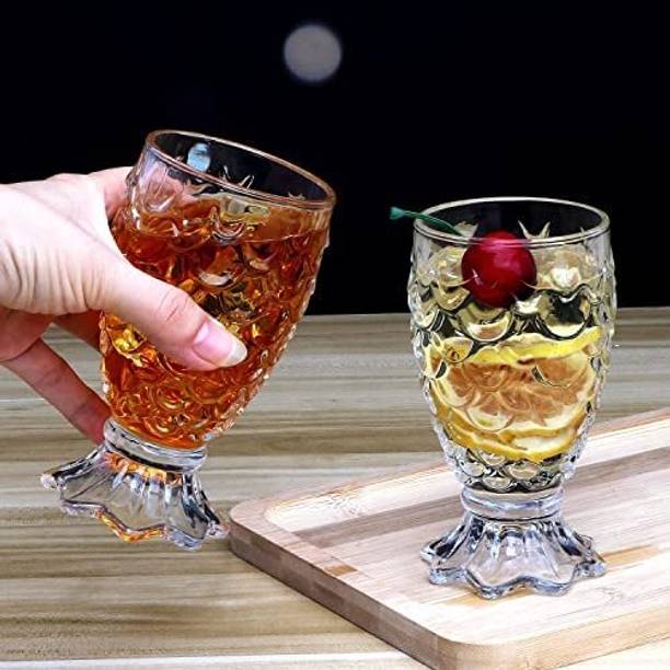 DHANSAL (Pack of 2) *DSY023-3* Glass Set Water/Juice Glass