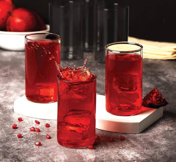 BOROSIL (Pack of 6) VISION GLASS SET OF 6 350 ML Glass Set Water/Juice Glass