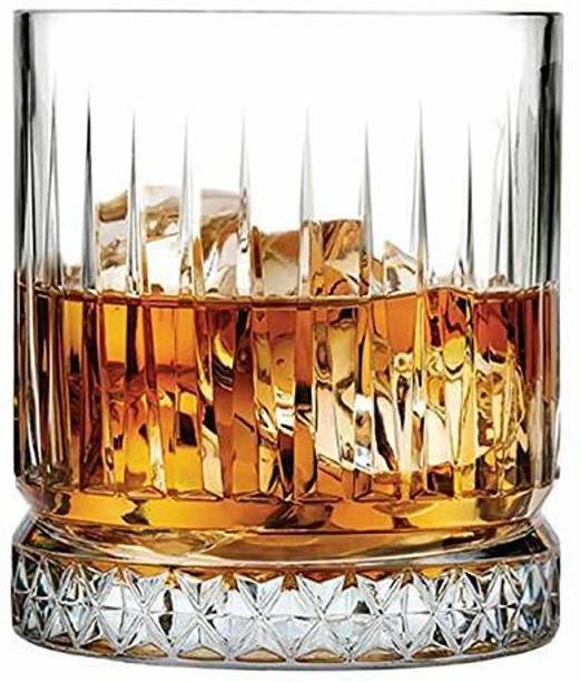 NAVPATH (Pack of 2) Italian Style Whiskey Glasses Bar Glass for Drinking Bourbon, Whisky, Scotch Glass Set Whisky Glass