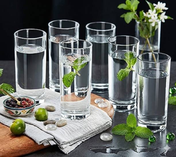 PIHUA (Pack of 6) AH08690 Glass Set Water/Juice Glass