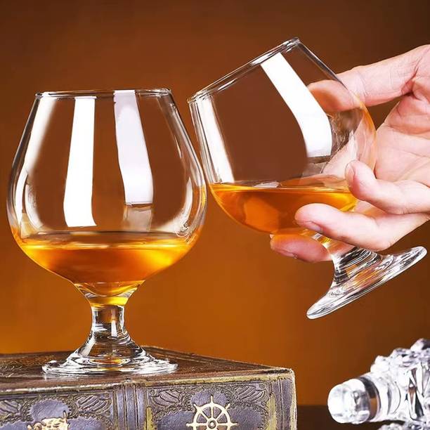 क्रॉकवेयर Wine Glasses Ideal for Red Wine/White Wine/Brandy Glass Set Wine Glass ग्लास सेट