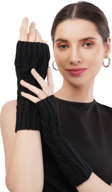 clapkids Solid Winter Women Gloves