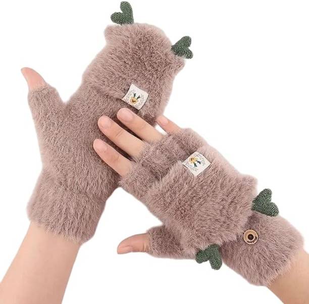 Bizarro.in Solid Winter Women Gloves