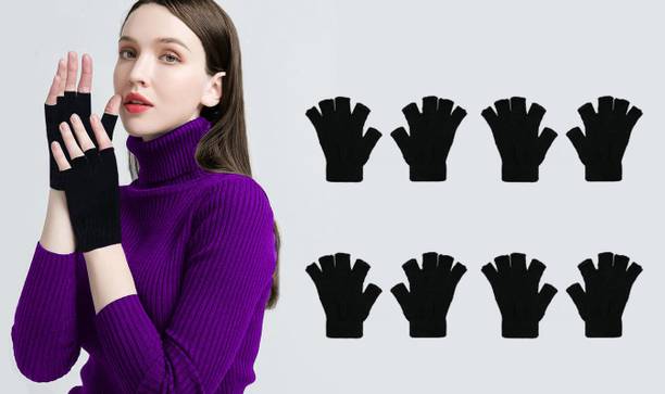 AKIDO Solid Winter Women Gloves
