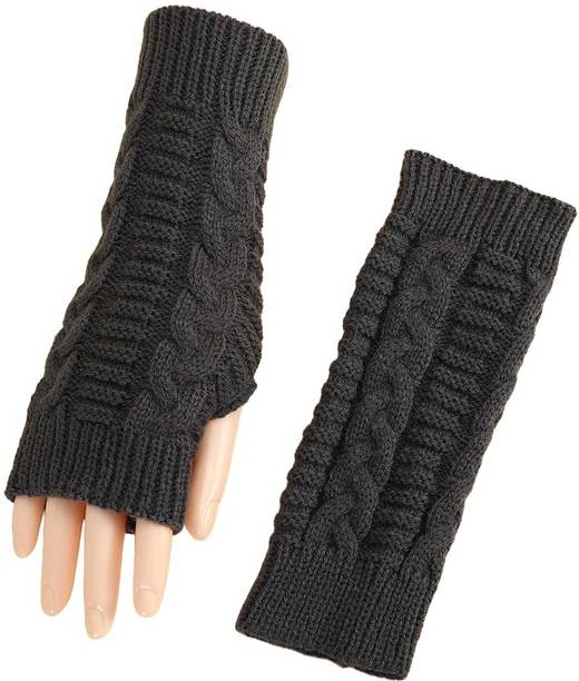 zvany Solid Winter Women Gloves