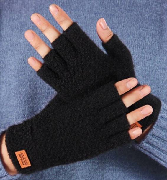 FIRMED STRING Self Design Winter Men & Women Gloves