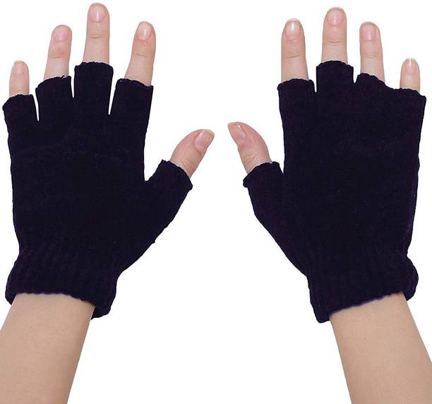 FIRMED STRING Self Design Winter Men & Women Gloves