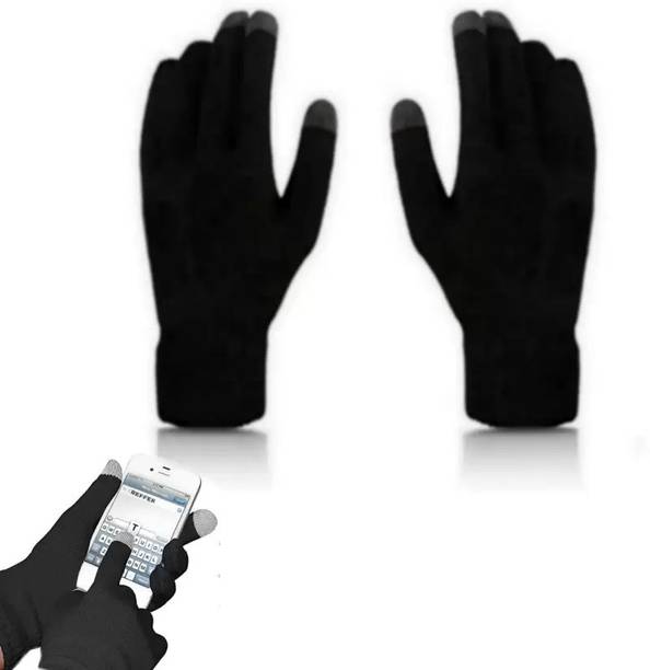 FIRSTLY Woven Winter Men & Women Gloves