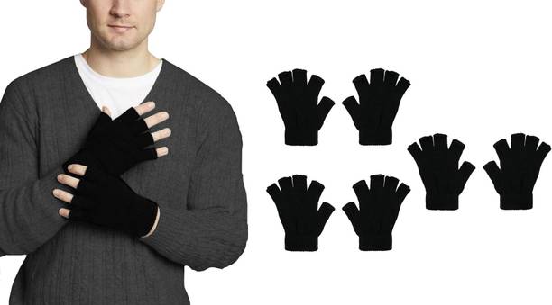 AKIDO Solid Winter Men Gloves