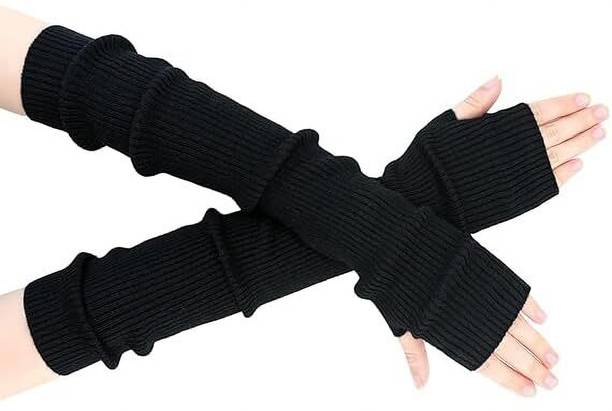 LQZ Solid Winter Women Gloves