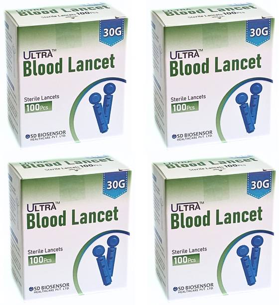 SD BIOSENSOR Ultra Blood Lancet |Needle|Glucose Testing Device|Sugar Check Round Lancets Glucometer Lancets