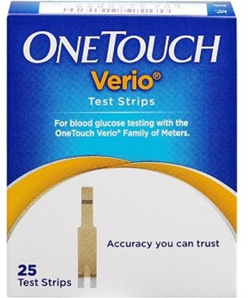 One Touch Select verio 25 strips for verio flex monitor 25 Glucometer Strips