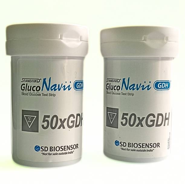 STANDARD GlucoNavii GDH Blood Glucose Test Strips 100 Glucometer Strips