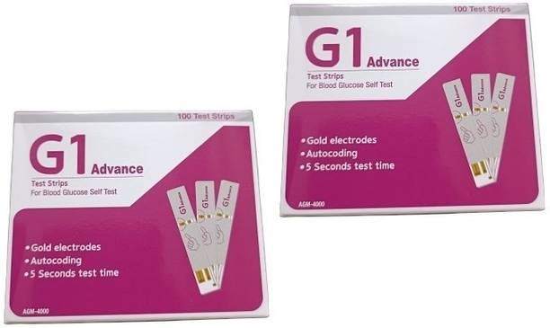 ALERE G1 Advance AGM-4000 (100*2) 200 Glucometer Strips