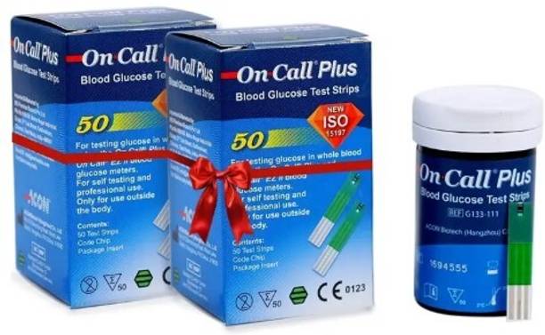 Atom On Call Plus 100 Glucometer Strips