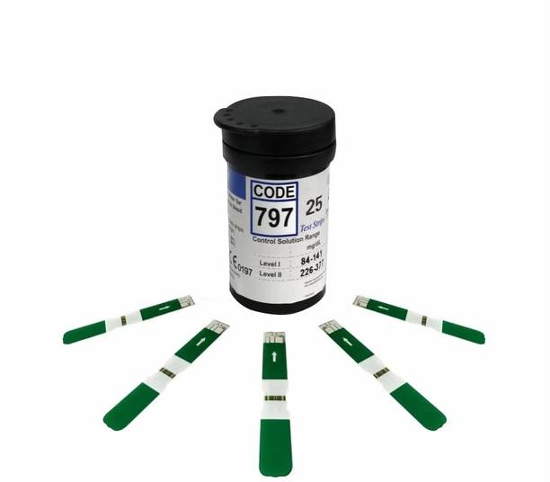 NISCOMED Surescreen 25 Individually Packaged Blood Glucose Test 25 Glucometer Strips