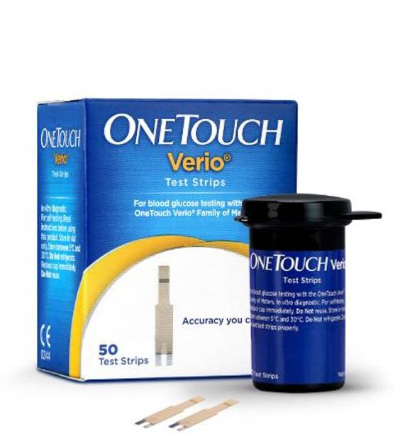 One Touch Select verio 50 strips for Verio flex monitor 50 Glucometer Strips