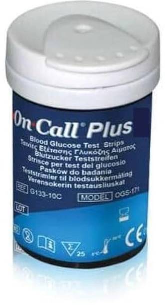 On Call Plus 007 50 Glucometer Strips