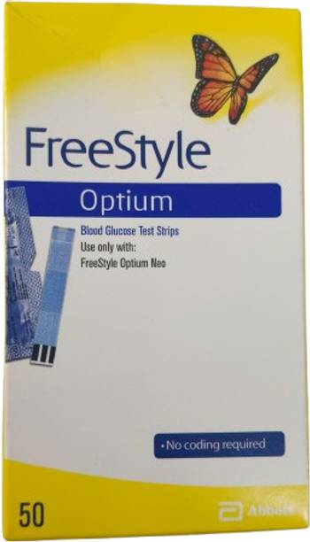 Freestyle Neo (Yellow Pack) Long Expiry 50 Glucometer Strips
