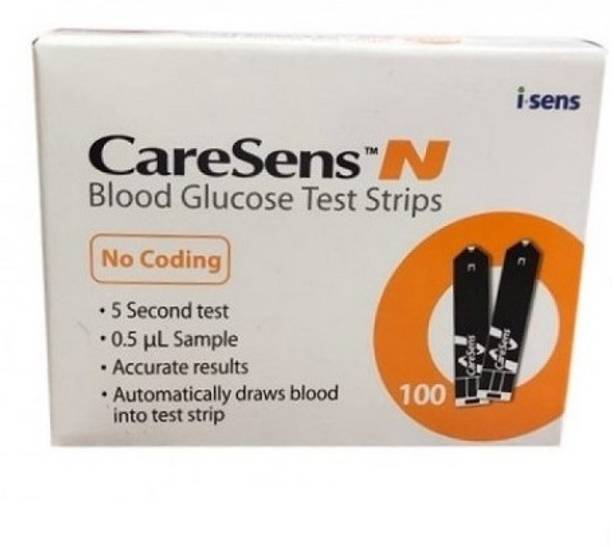 Caresens N (50*2) 100 Glucometer Strips