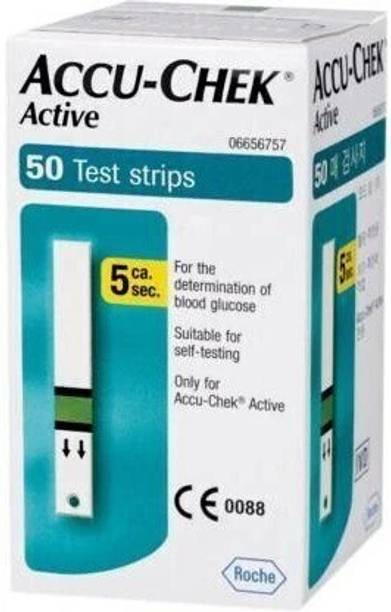 ACCU-CHEK Blood Glucose Test 50 Glucometer Strips