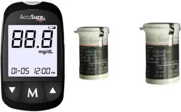 AccuSure Simple 100 Glucometer Strips