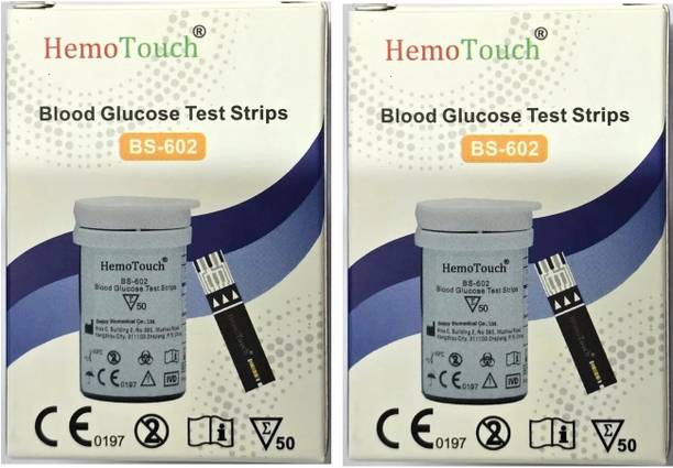 HemoTouch BS 602 100 Glucometer Strips