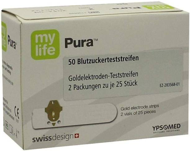 My Life Pura GLUCOSE STRIPS 50 Glucometer Strips
