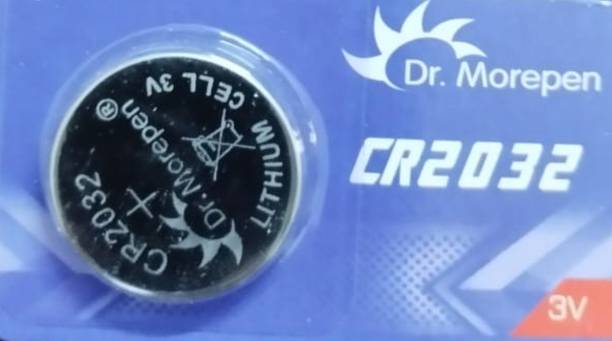 Dr. Morepen CR-2032 Lithium Cell For Dr Morepen BG03 Glucometer ( Pack of 10 ) Glucometer  (Silver)