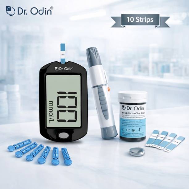 Dr. Odin Blood Glucose Monitor GDH (Kit) AC-307 Pack-10 Glucometer