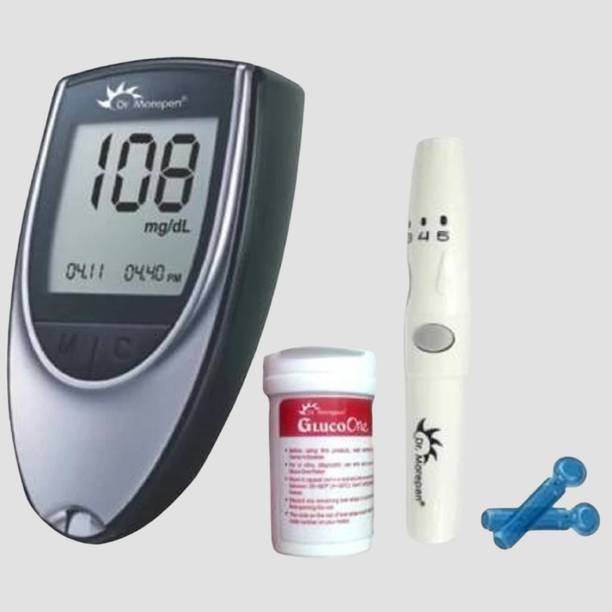 Dr. Morepen BG03 Glucometer sugar check machine with 75 test strip Glucometer