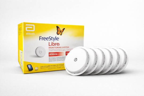 FreeStyle ABBOT Libre 1 CGM Sensor For Glucose Monitoring | Pack of 6 Glucometer
