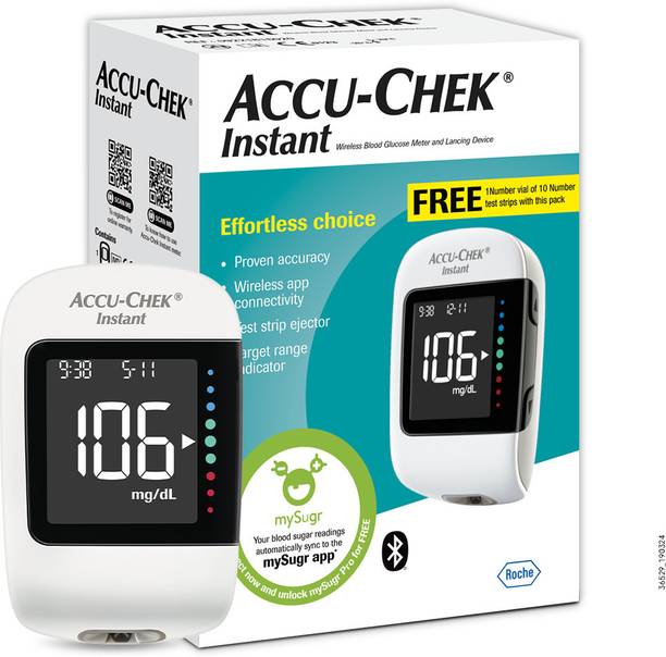 ACCU-CHEK Instant (with Bluetooth) Glucometer