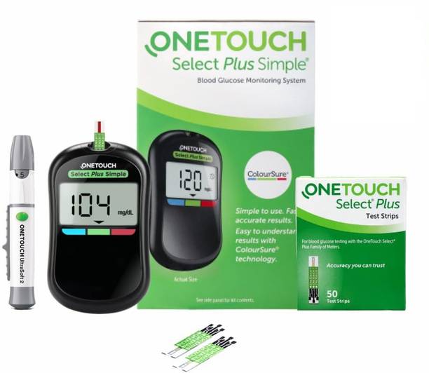 JMD select plus meter with 50 strips Glucometer