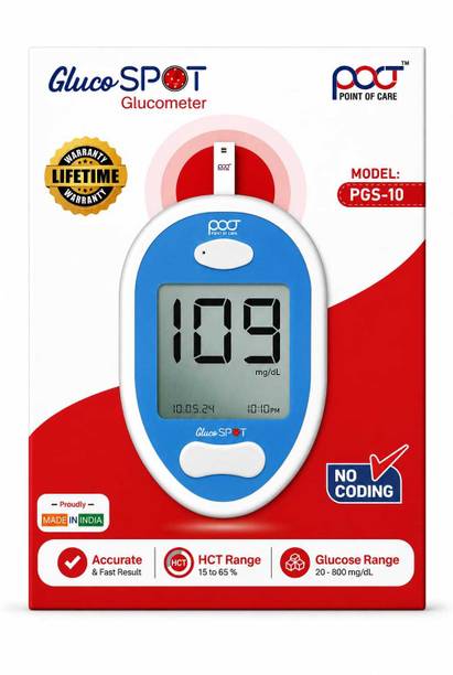 JMD Gluco SPOT | Point of care | No Coding Glucometer