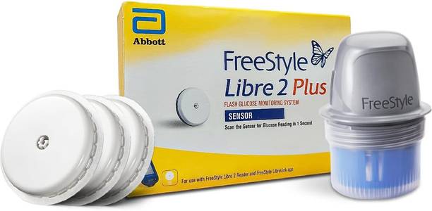 FreeStyle ABBOT Libre 2 Plus Sensor Pack of 3 Glucometer