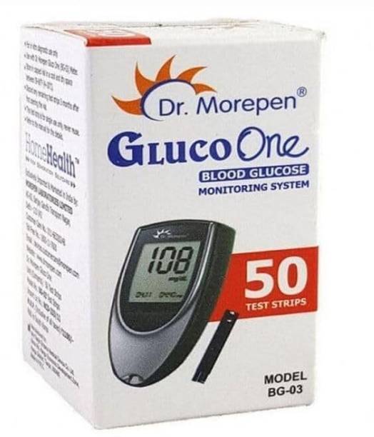 Seven Steps Dr. Morepen Bg-03 50 Strips Glucometer