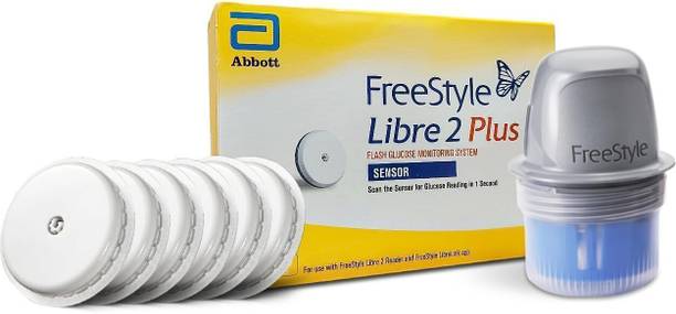 FreeStyle Abbot Libre 2 Plus Sensor Pack of 6 Glucometer