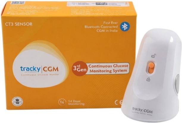 Tracky CGM Sensor For continuous glucose monitoring Glucometer