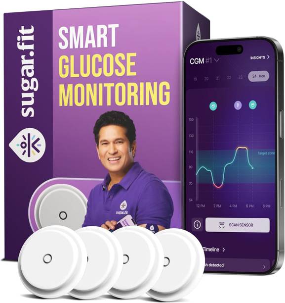 Sugar.fit Smart Glucose Monitor Glucometer