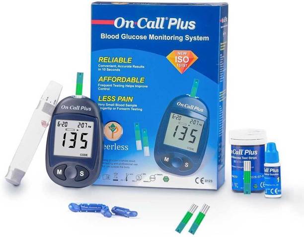 Peerless On Call Plus Blood Glucose Monitoring System Glucometer